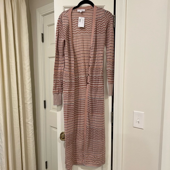 Intermix Ava Duster NWT Size Petite - Picture 3 of 4